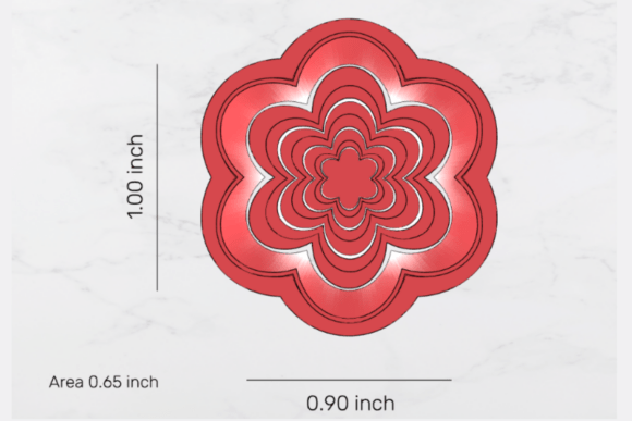 Flower Cookie Cutter 3D Print: A Customizable Option for Precision Baking