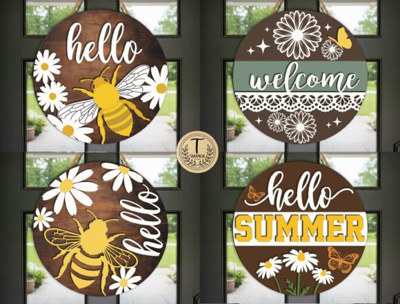 Hello Summer Welcome Sign SVG: A Bright Touch for Your Summer Décor