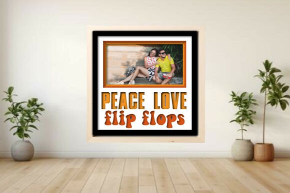 Peace Love Flip Flops Photo Frame Shadow: A Practical Guide to Layered Shadow Box Projects