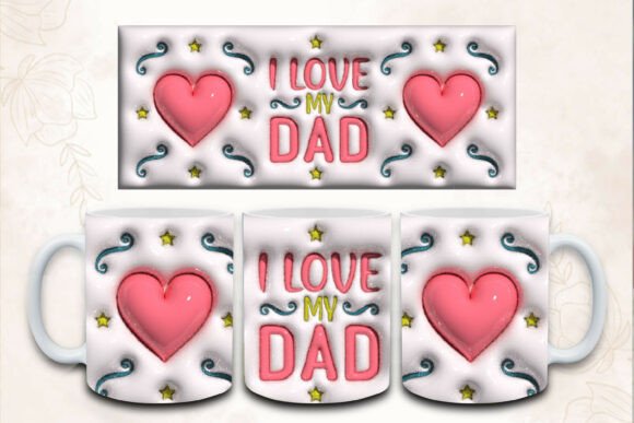 Understanding the 3D Inflated Fathers Day Mug Design for Custom Gifts